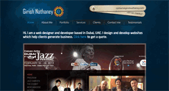 Desktop Screenshot of girishnathaney.com